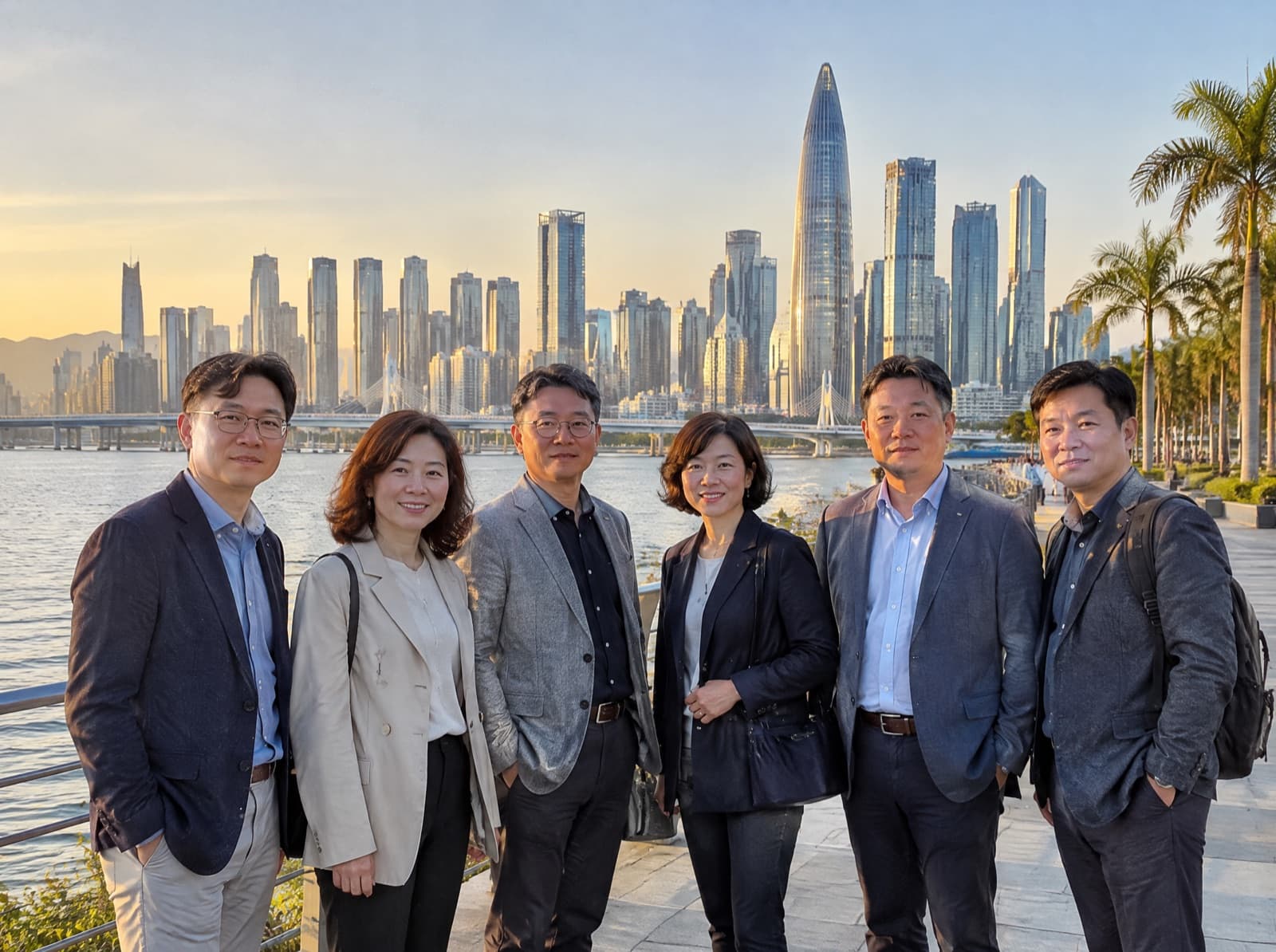 선전만 난산 스카이라인