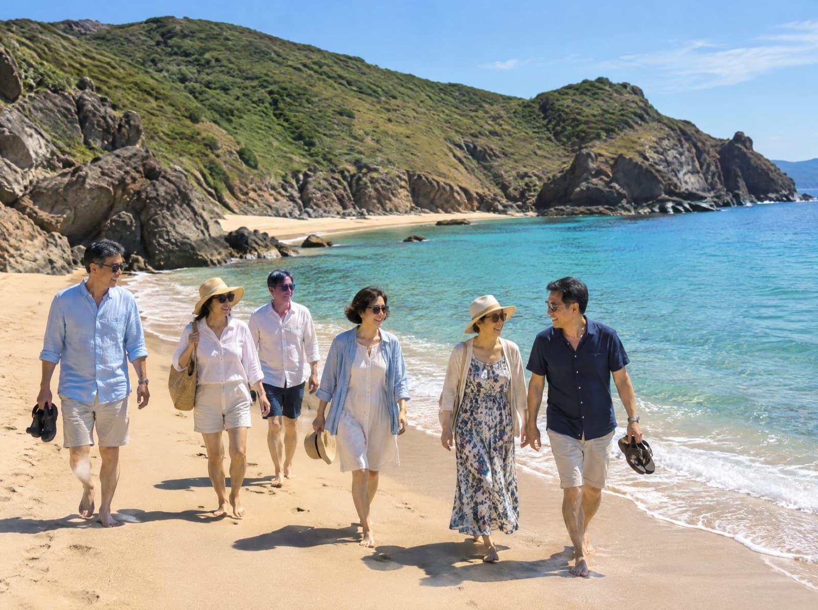 베트남 퀴논 끼코 해변